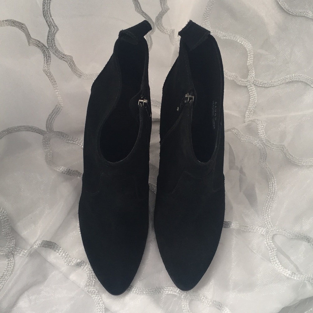 Madewell 1937 black suede ankle boots - Picture 3 of 13